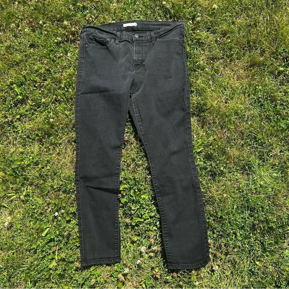 Levi's Charcoal 311 Shaping Skinny Jeans
